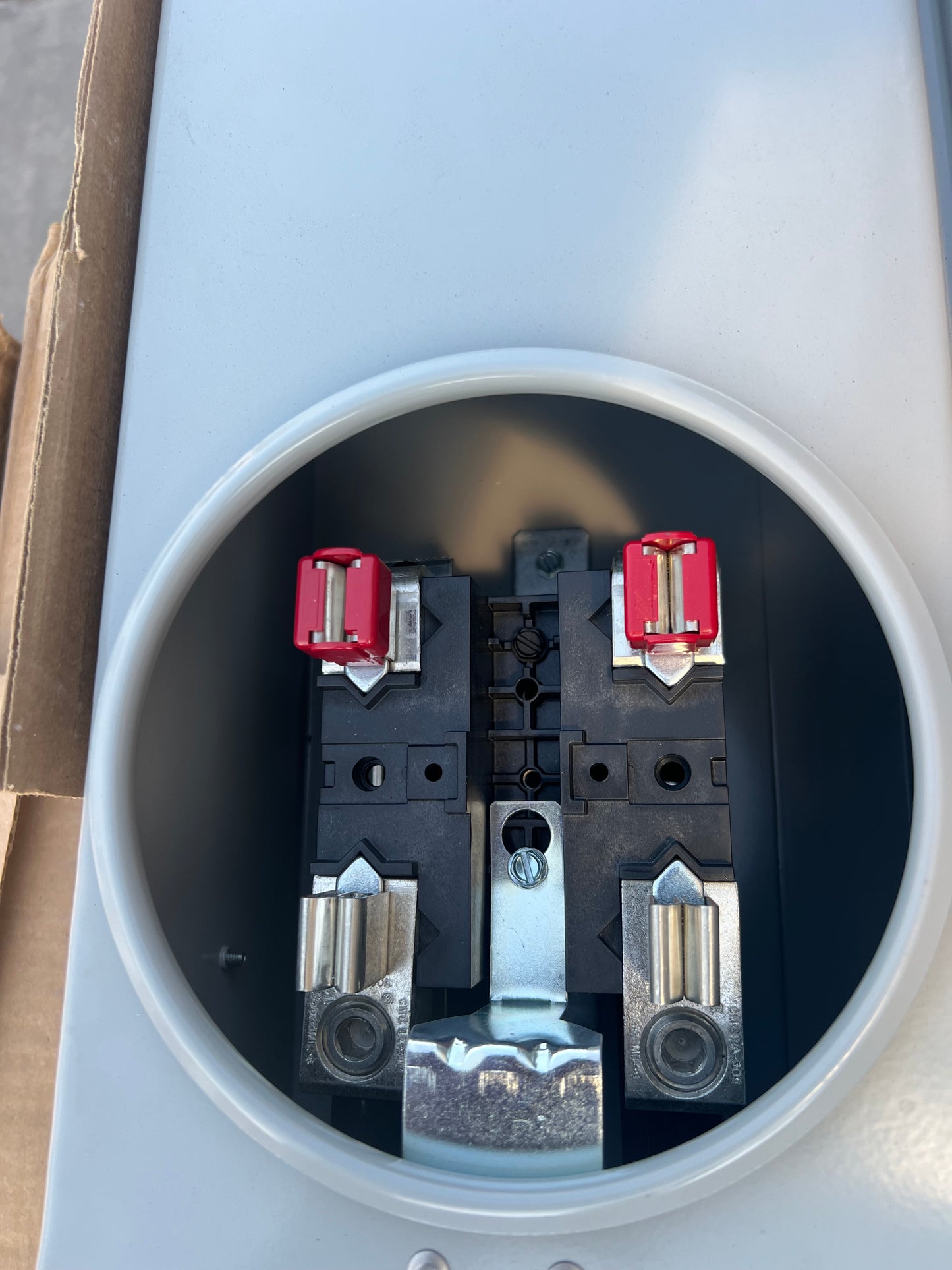 Siemens 200A/400A Combination Meter Socket Load Center – Rainproof, Ringless Type 3R