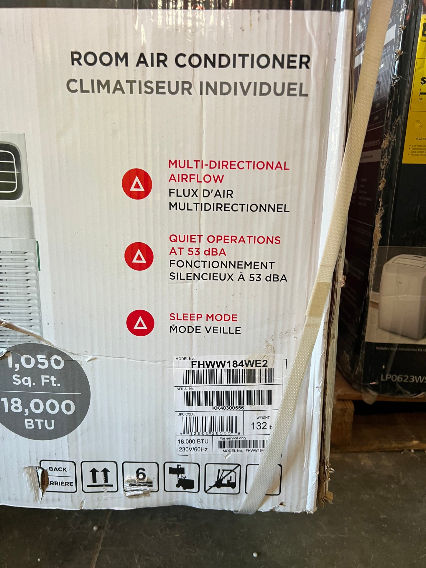 Frigidaire 18,000 BTU Wi-Fi Window AC