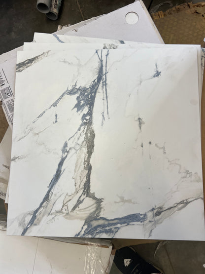 Geotiles 24”x24” Rectified Porcelain Tile – Marble Look (Made in Spain) 7 Boxes in total