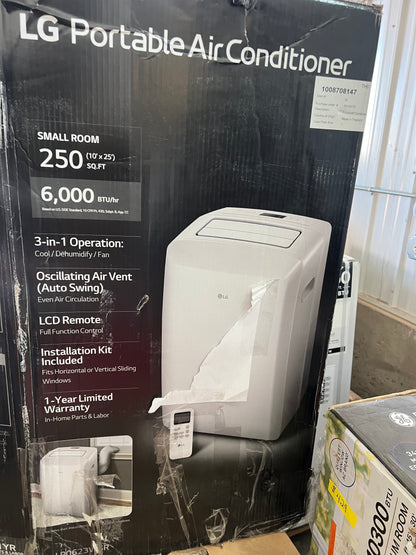 LG 6,000 BTU Portable AC
