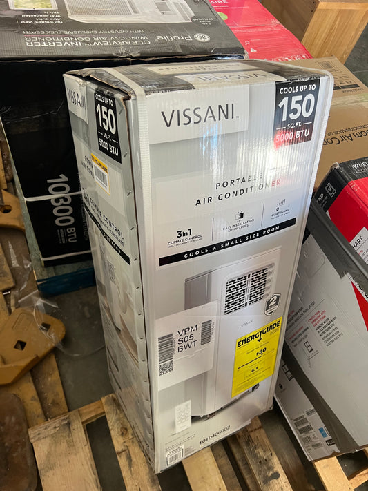 Vissani 5,000 BTU Portable AC