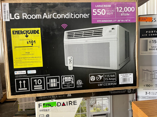LG 12,000 BTU Smart WiFi Window AC