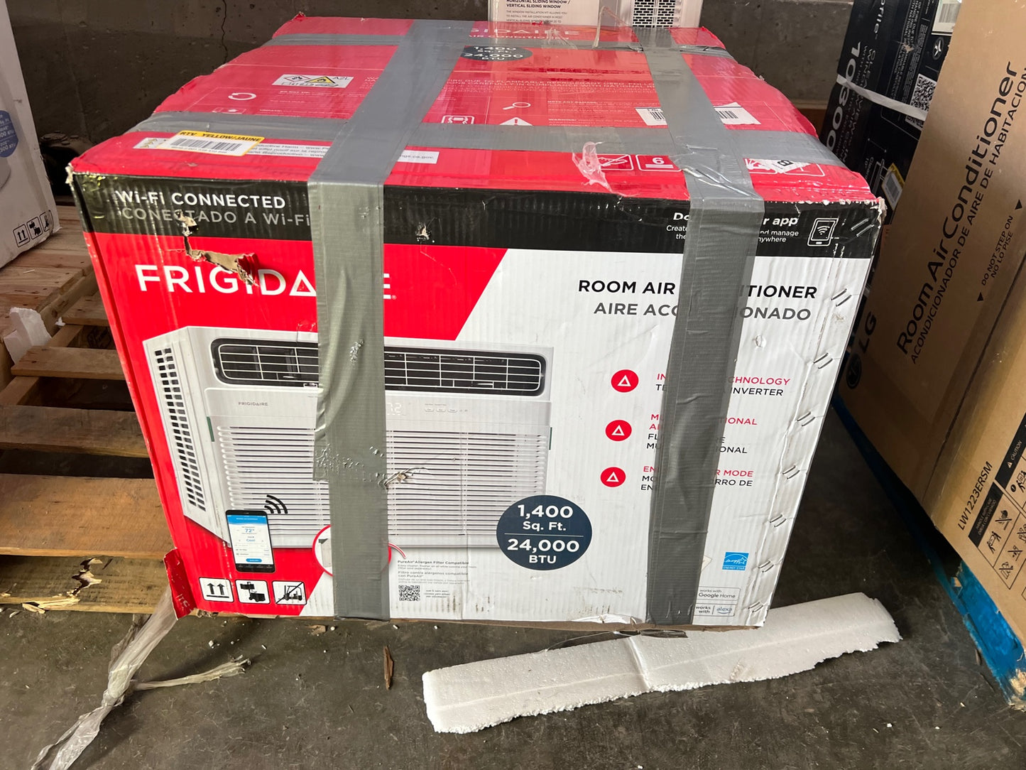 Frigidaire 24,000 BTU Wi-Fi Window Air Conditioner